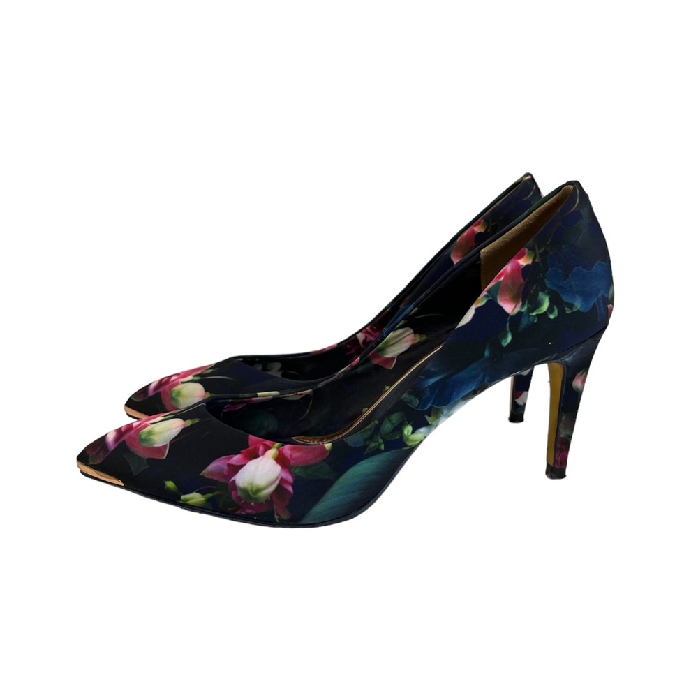 Ted Baker London Neevo 4 Pointed Heels - Fuchsia - Pink - Picture 3 of 10